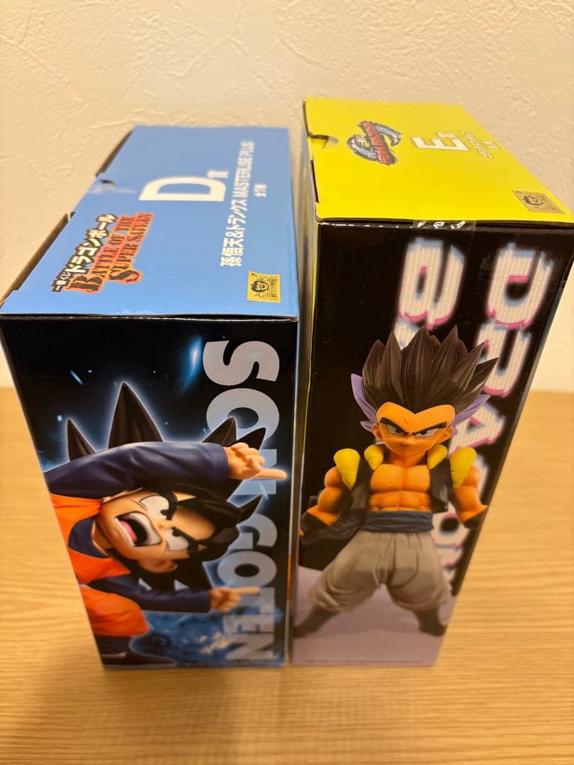 ドラゴンボール　一番くじ　D賞　孫悟天&トランクス　E賞　ゴテンクス