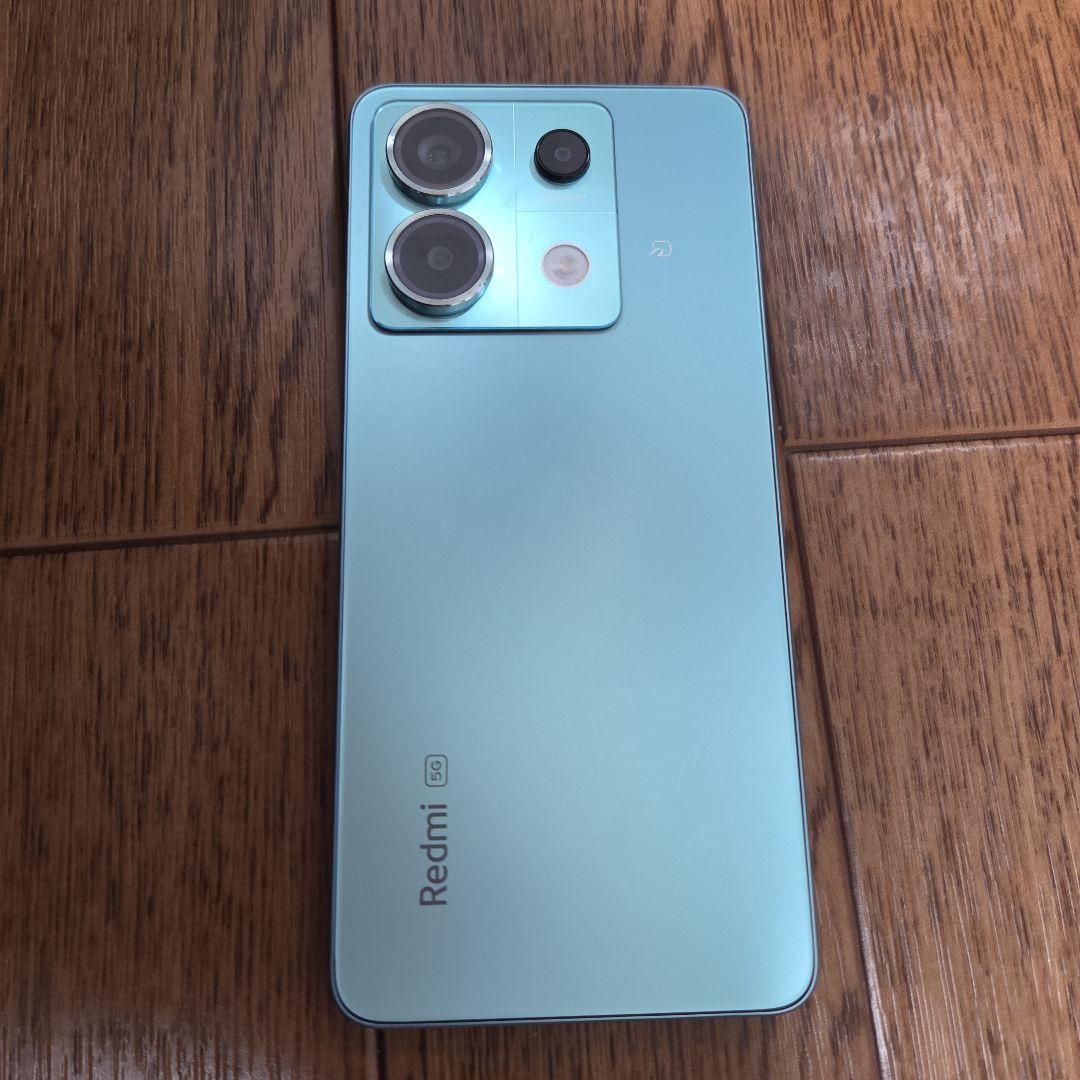 Xiaomi Redmi Note13Pro 5G オーシャンティール ケース付