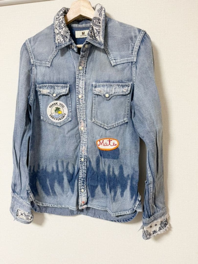 デニムシャツ　TAKUYA∞ UVER