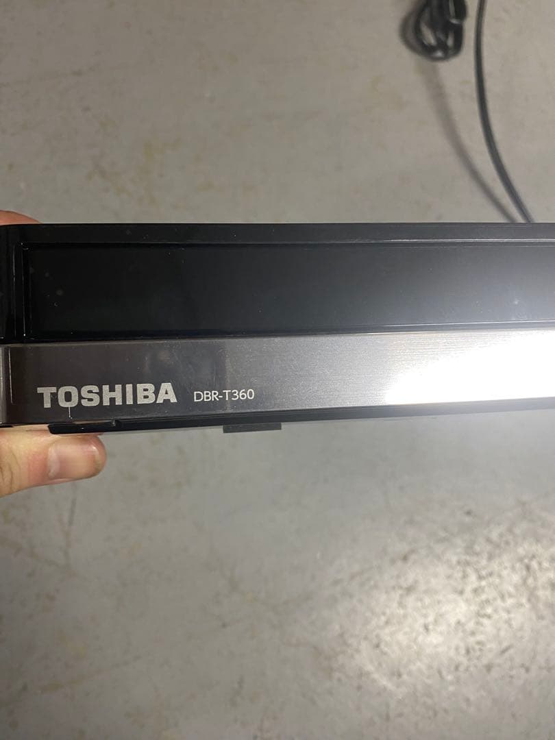 TOSHIBA DBR-T360 ブラック ブルーレイレコーダー