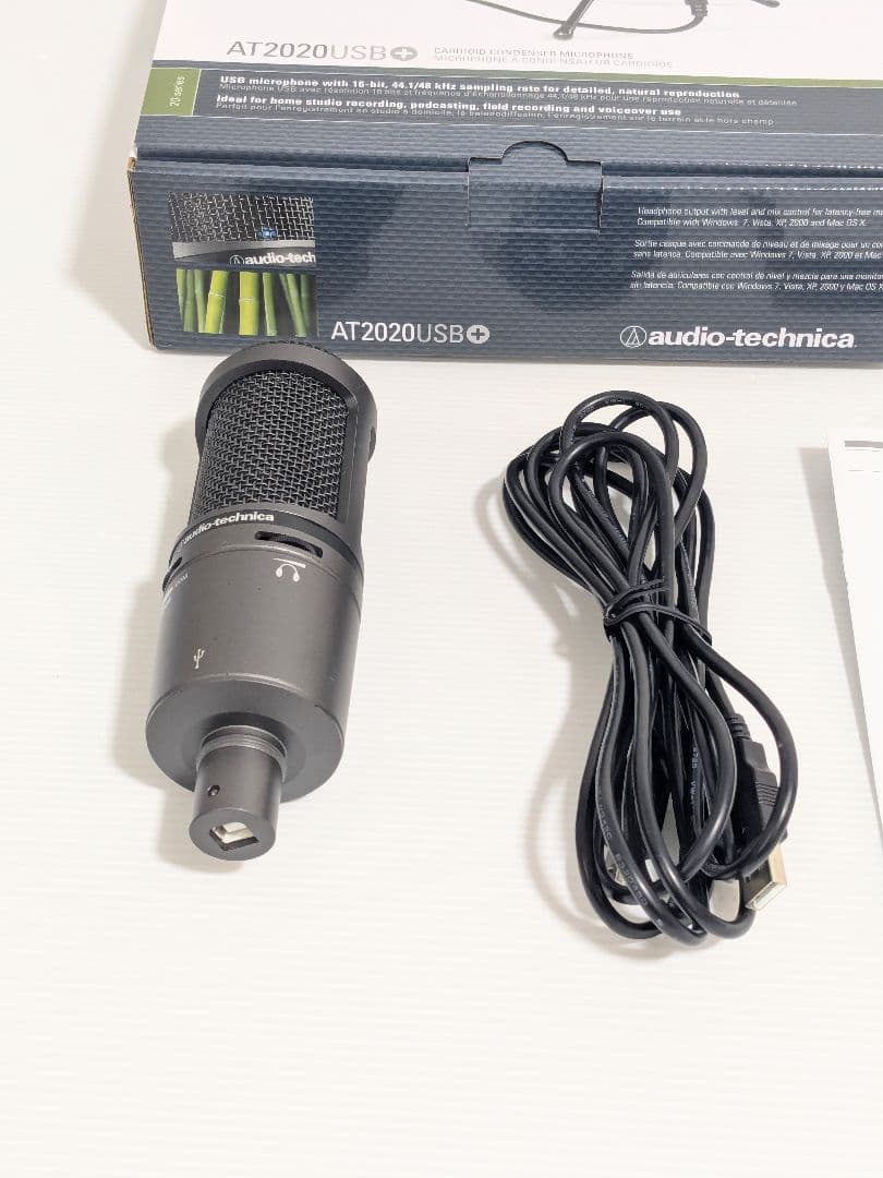 【美品】Audio-Technica オーディオテクニカ AT2020USB+