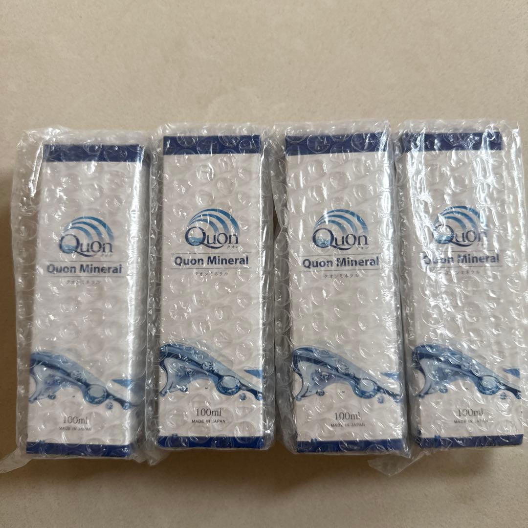Quon Mineral 100ml 4本セット　クオンミネラル