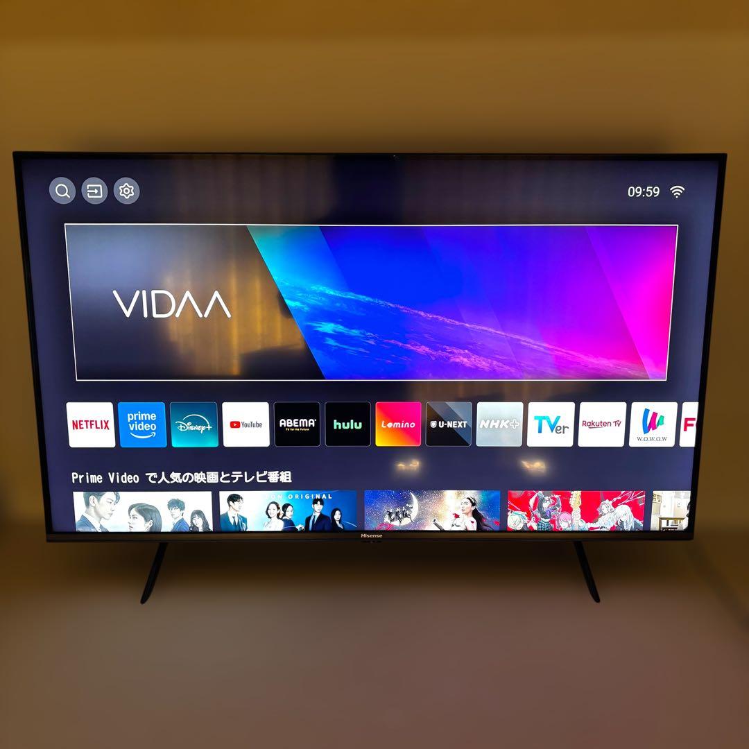 Hisense 43E7H 43インチ 4Kテレビ　2023年モデル