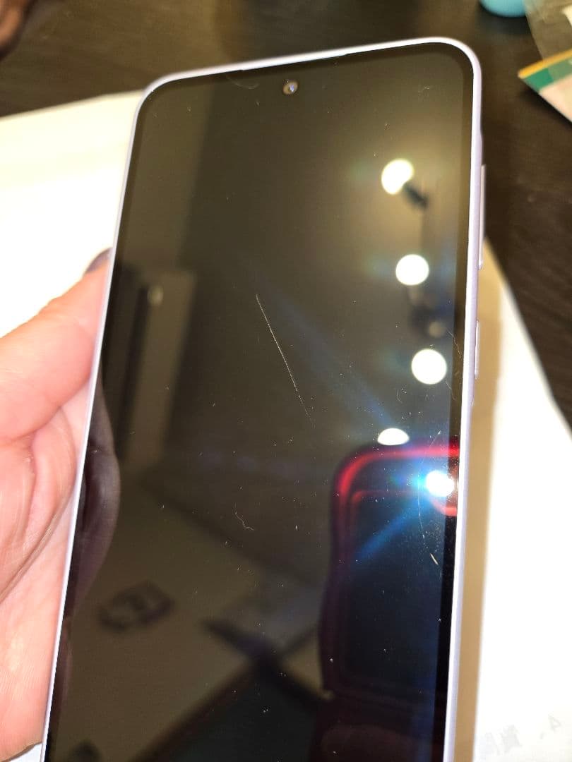 Samsung Galaxy A36 パープル SIMフリー　本体　カバー付