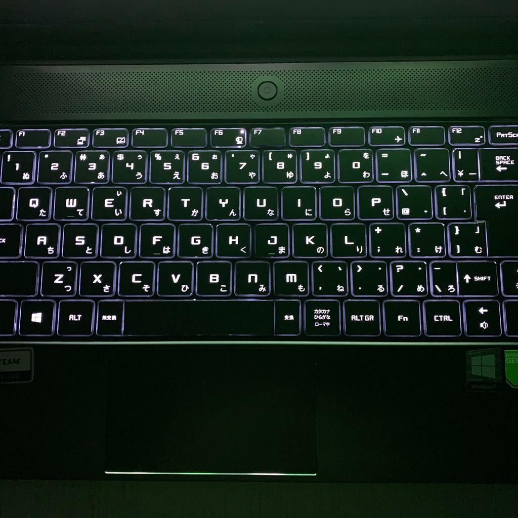 良品・高性能・軽量薄型 8世代爆速ゲーミングノート　4コア8スレ　GeForce