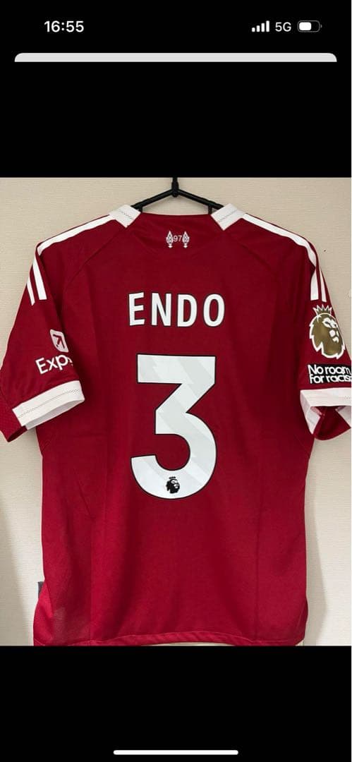 遠藤航　リヴァプール25-26ユニフォーム 正規品