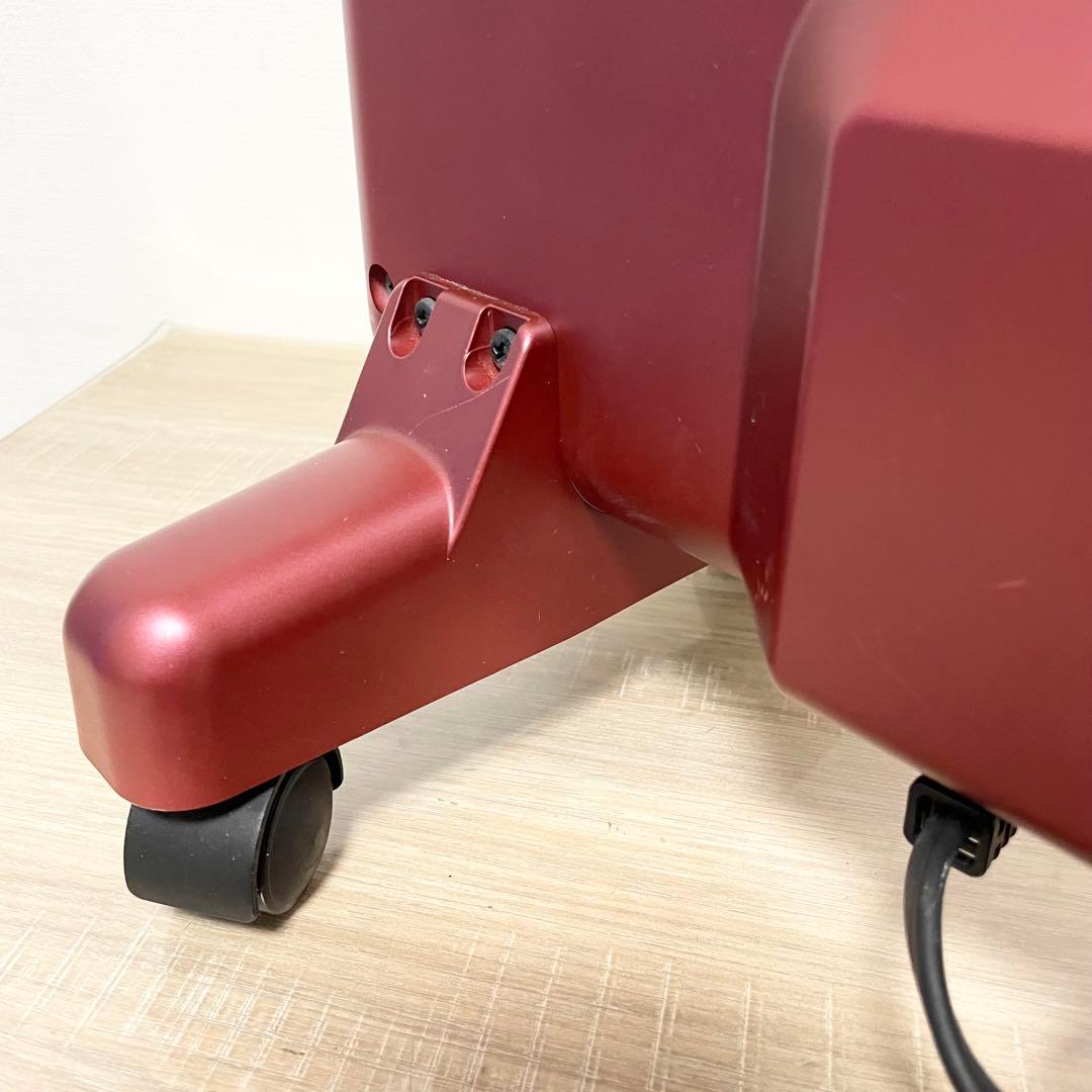 ★美品★ 遠赤外線暖房機 サンルミエ タイマー付 E800L-TM レッド
