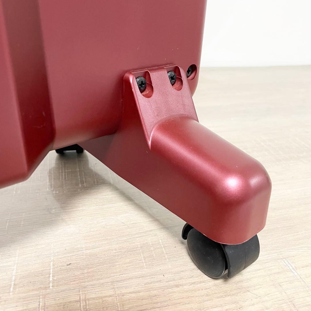 ★美品★ 遠赤外線暖房機 サンルミエ タイマー付 E800L-TM レッド