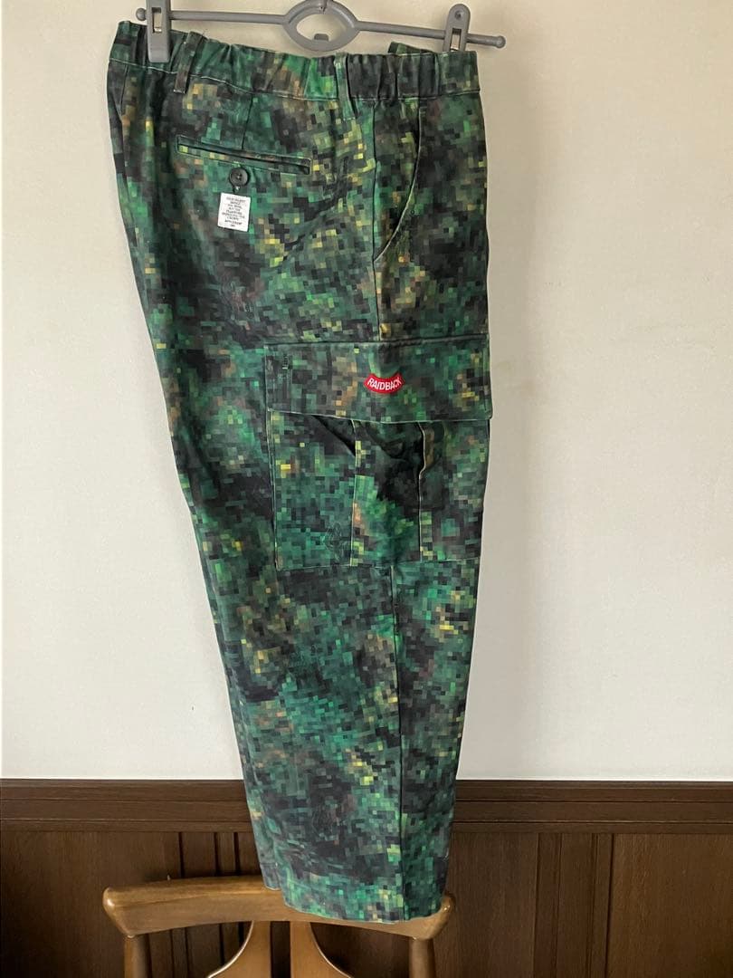 APPLEBUM ピクセルカモ カーゴパンツ L