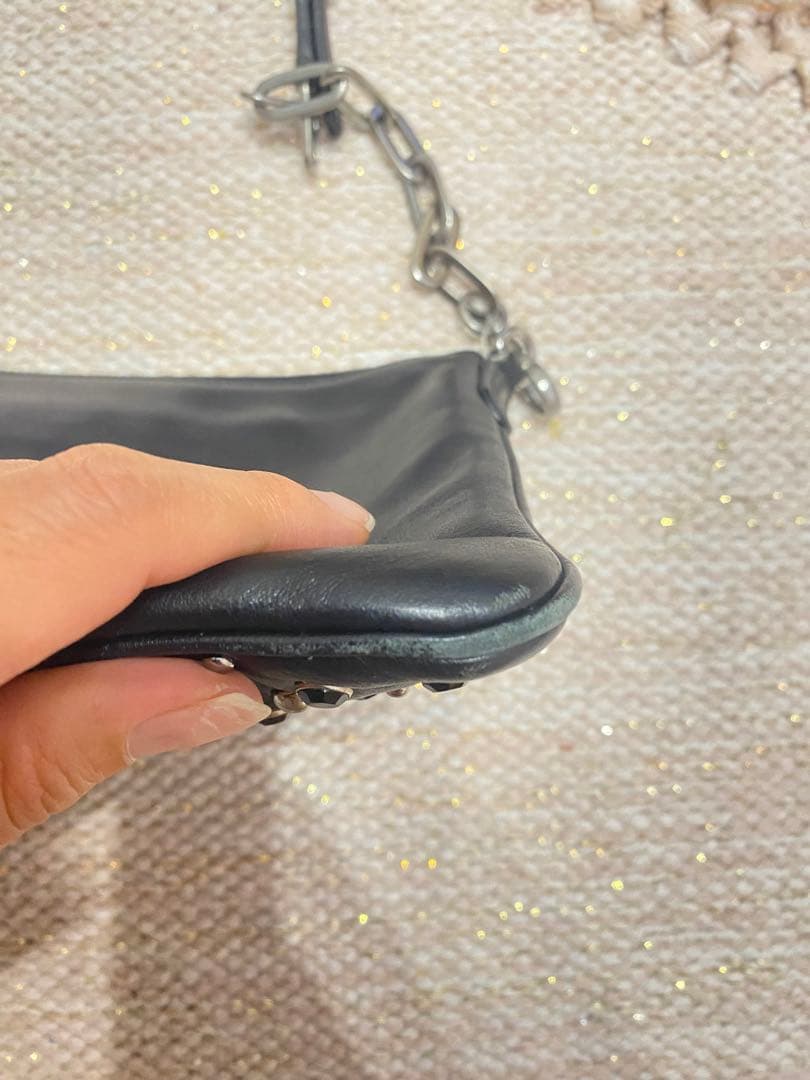 【miu miu 】✳︎スタッズ付きバッグ最終値下げ