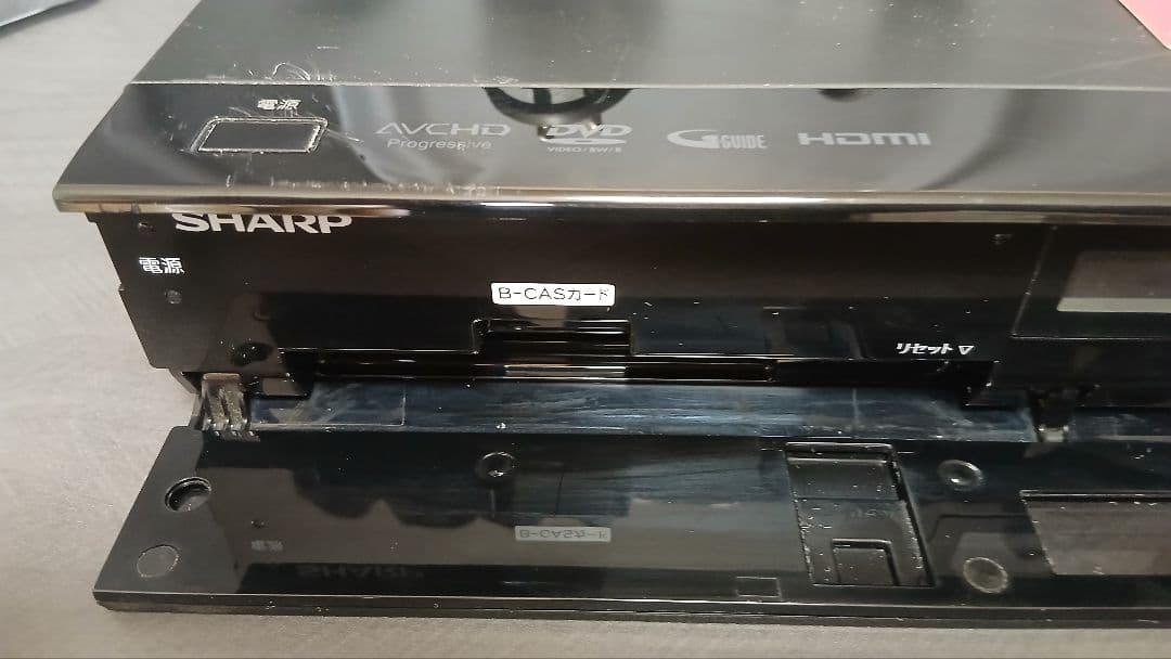 500GB シャープ AQUOS BD レコーダー☆BD-W515☆リモコン付