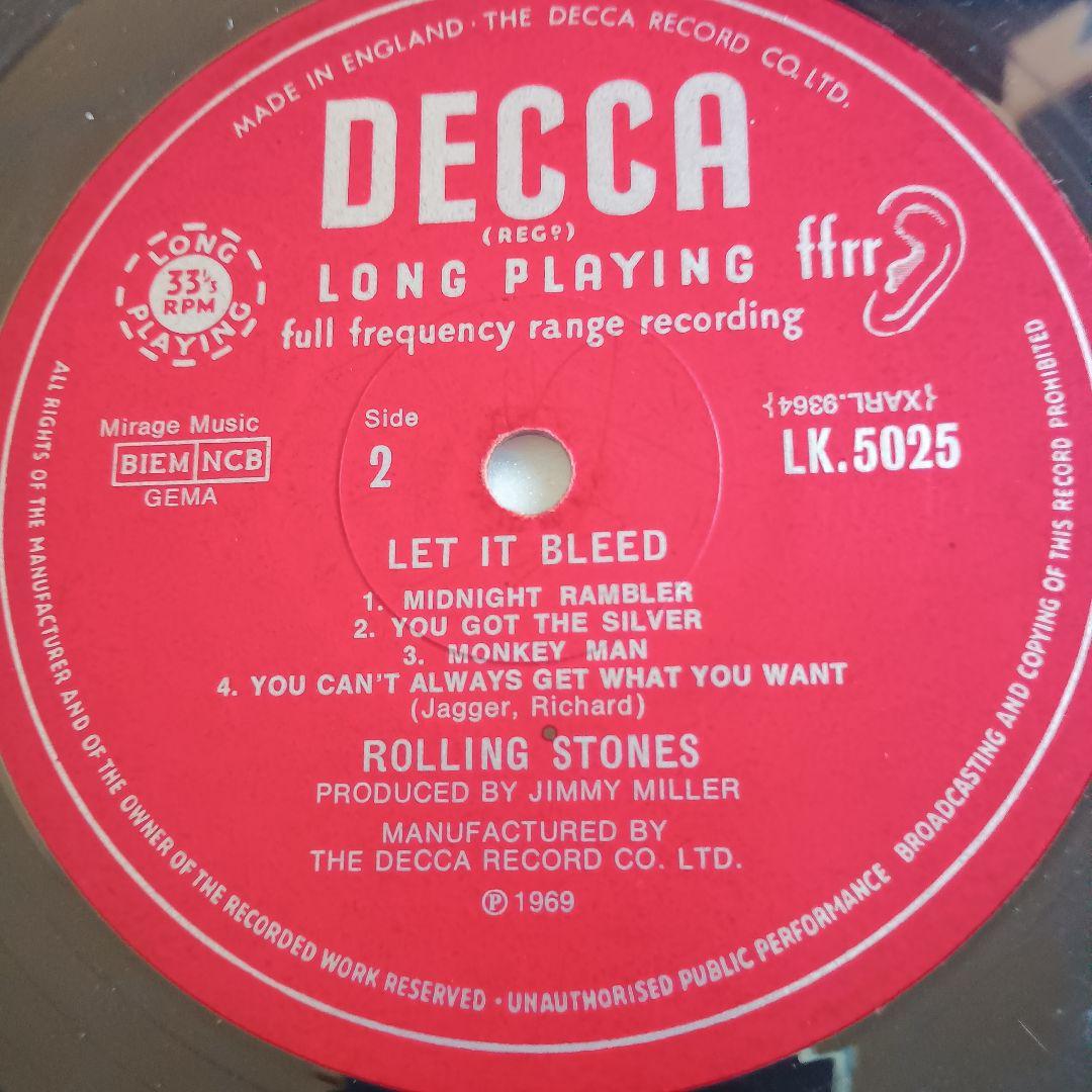UK盤 LET IT BLEED Stones ローリング ストーンズ