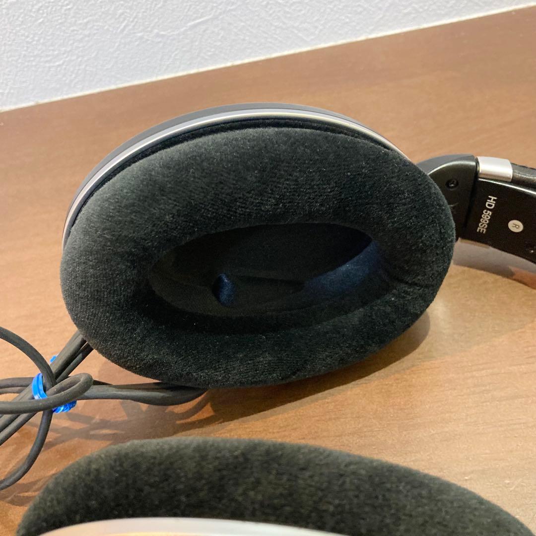 ★美品★ Sennheiser ヘッドホン 有線 HD 599SE ブラック