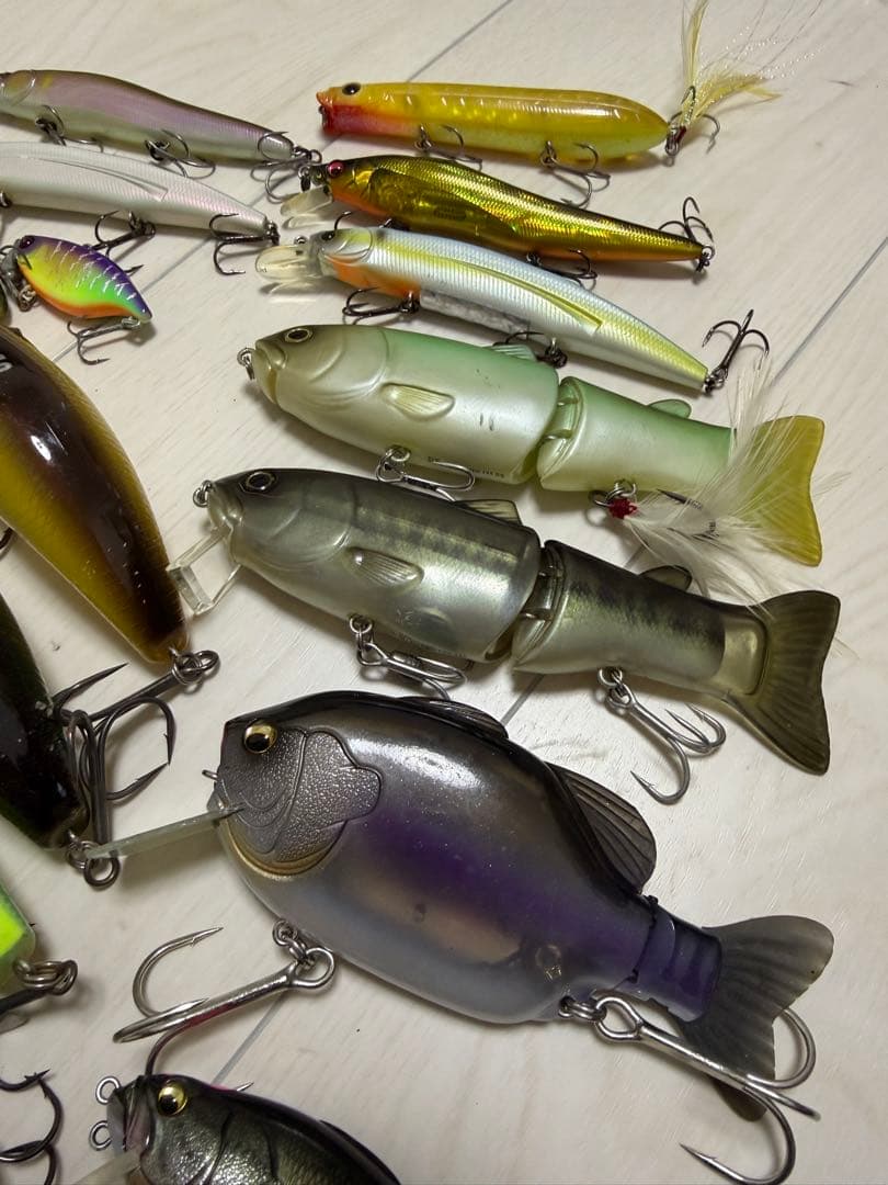 バスフィッシング　プラグ　EVOKE4.0他