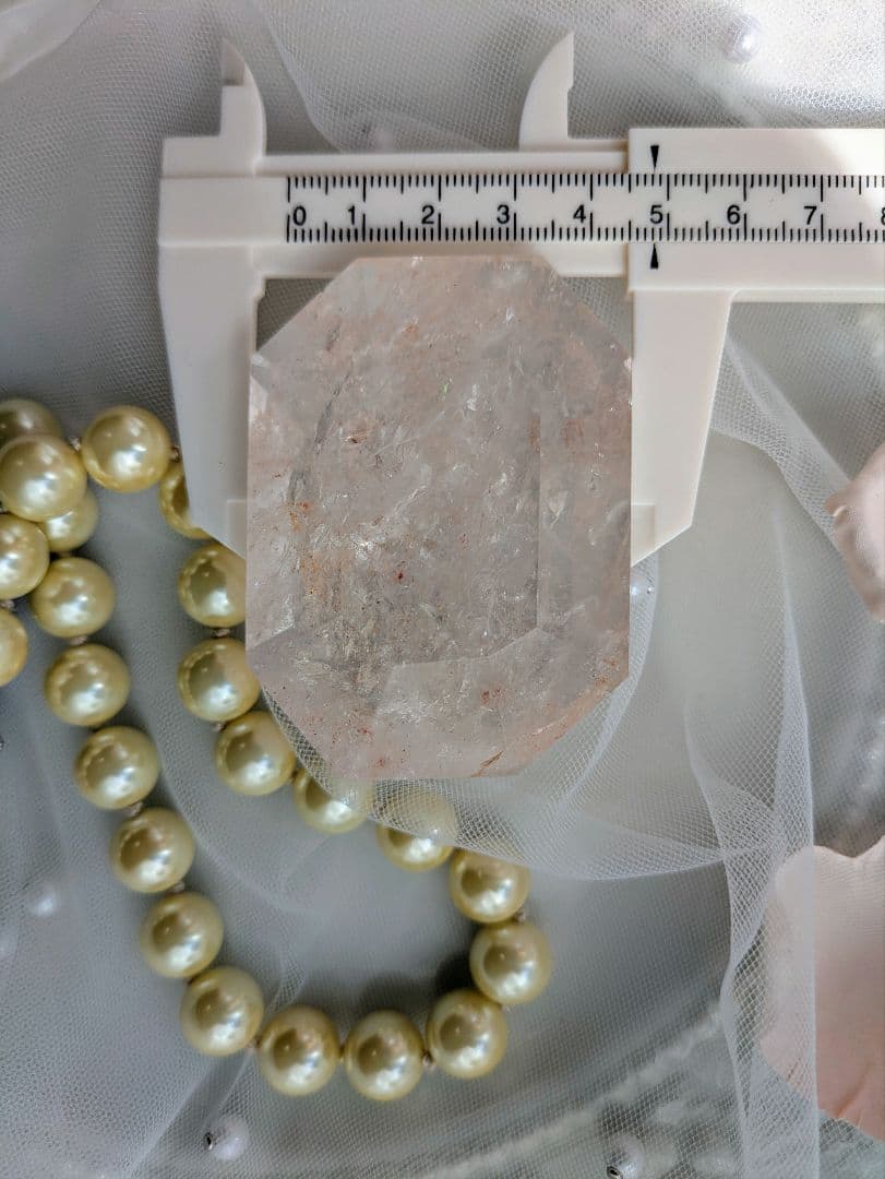 日曜日限定♡ピンクアゼツライト（通称） ピンククリアクォーツ♡ ファセットカット