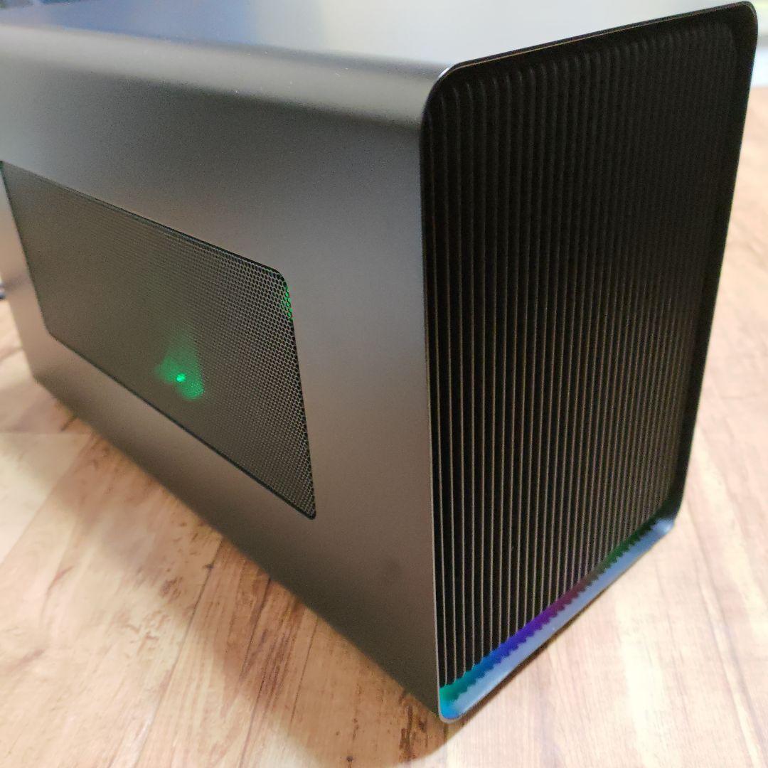 Razer Core X ChromaRTX3060tiシングルファン egpu