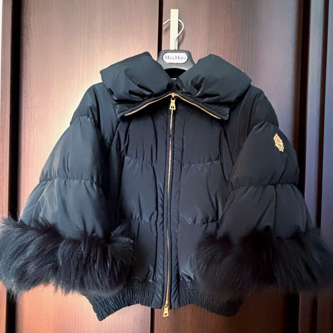 EPOCA エポカ　FOXファー　ダウンポンチョ