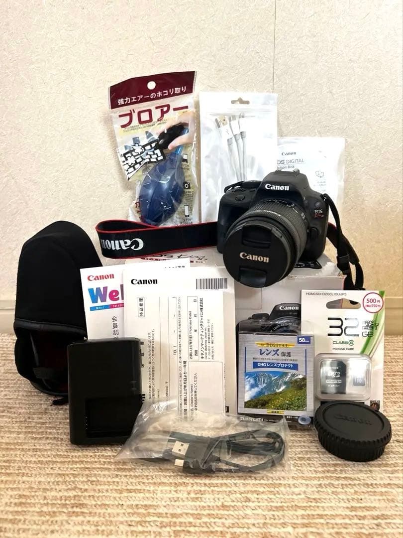 【美品】Canon EOS kiss x7 一眼レフ　SDカードデータ転送可能