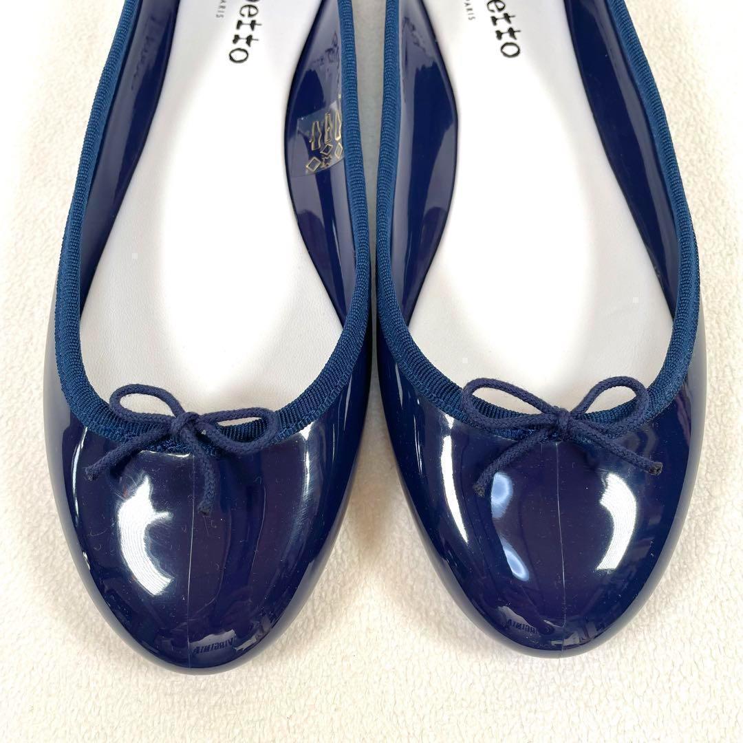 新品未使用・希少サイズ✨レペット サンドリオンベイビー フラット ネイビー