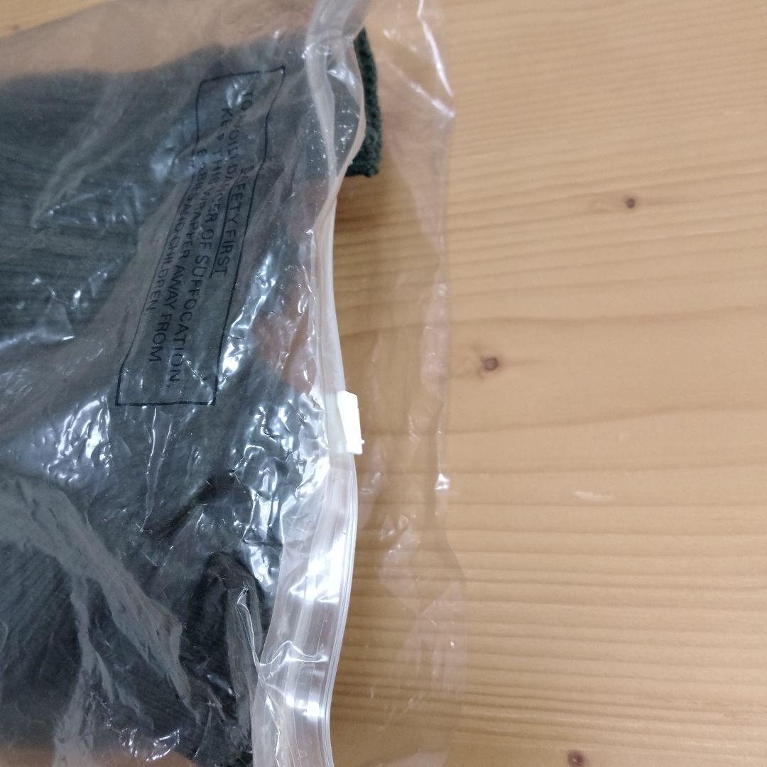 【未使用品】ダークグリーン エルボーパッチ セーター　BURBERRY