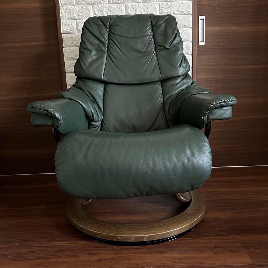EKORNES エコーネス Reno レノ ストレスレスチェア Sサイズ 本革