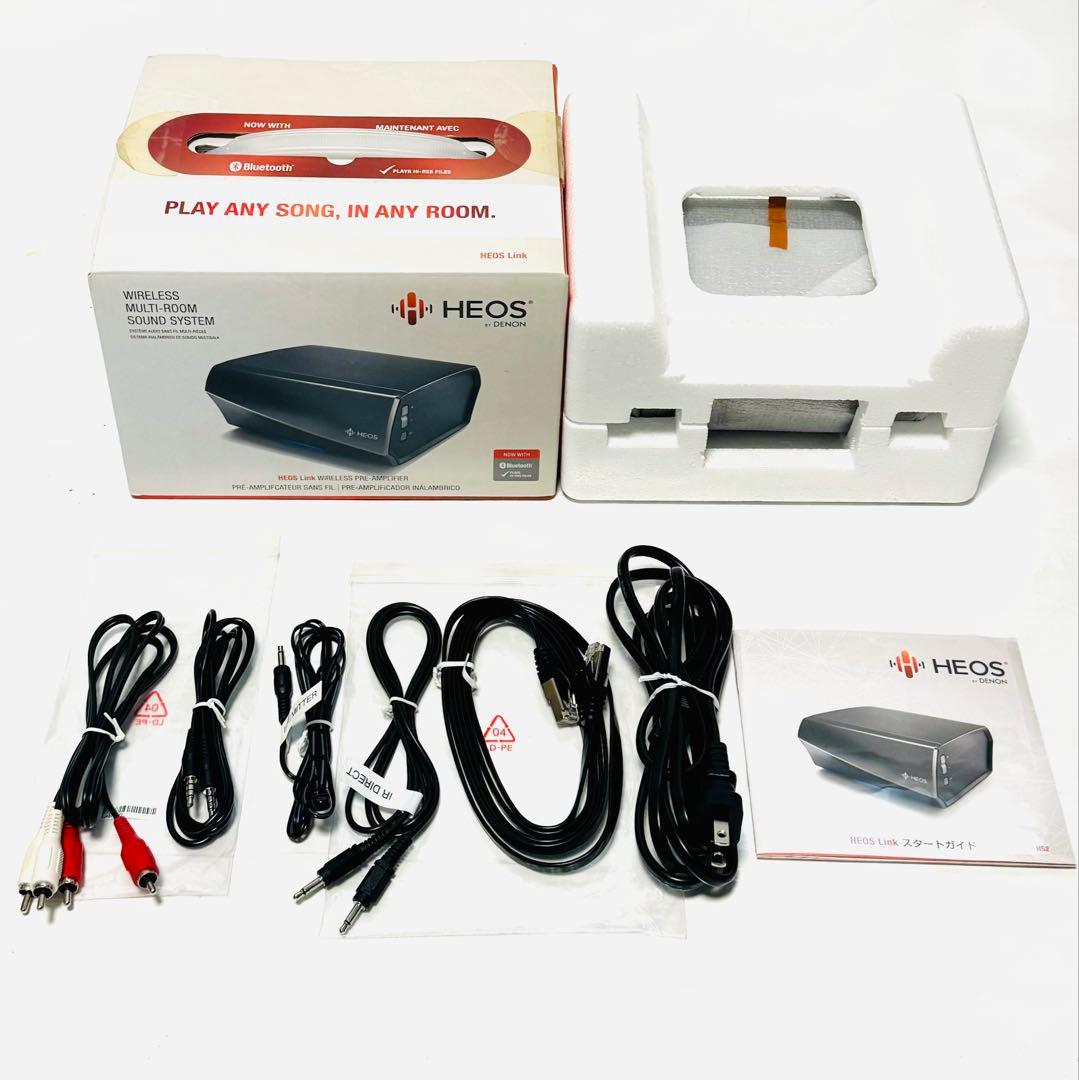 DENON HEOS LINK ワイヤレスプリアンプ HEOSLINKHS2-S