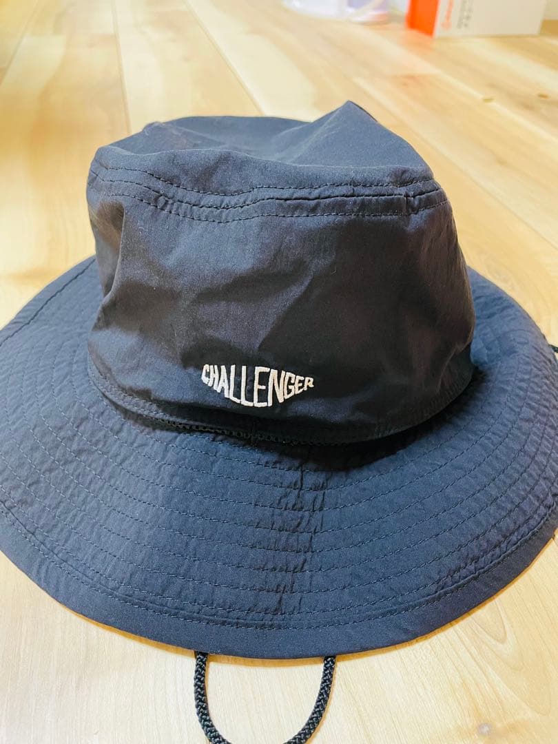 CHALLENGER/BEACH BUCKET HAT（BLACK）Lサイズ