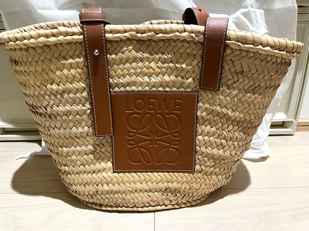 LOEWE バスケットバック　かごバッグ