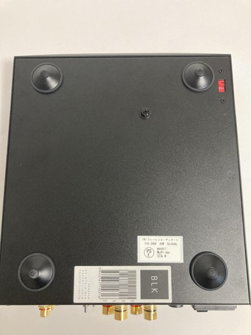 状態良　NuPrime パワーアンプ STA-9 ニュープライム 音響