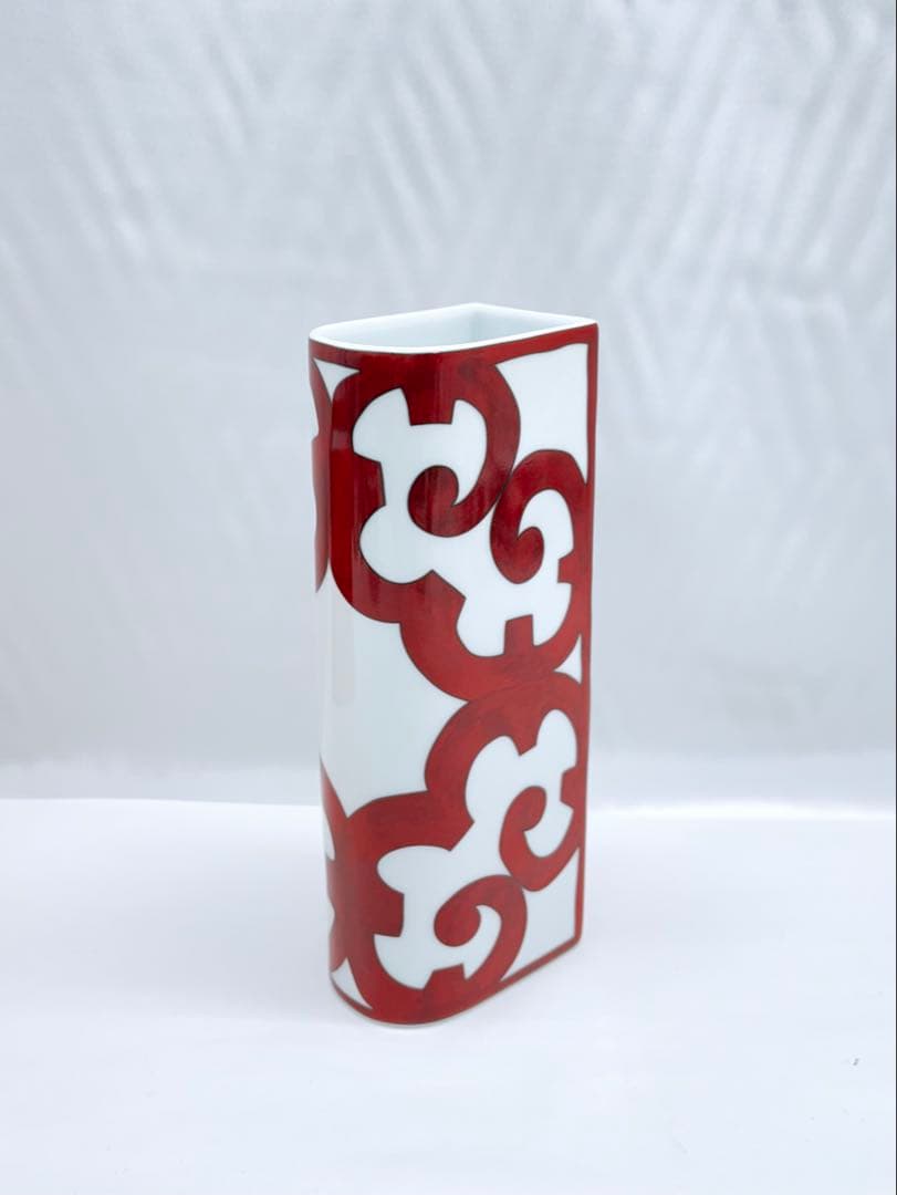 ⑬HERMES/エルメス ガダルキヴィール フラワーベース 一輪挿し