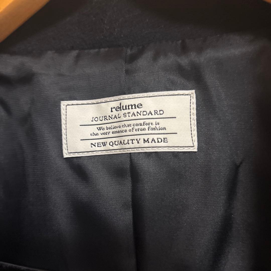 ジャーナルスタンダード　レリューム　尾州ウールショートPコート