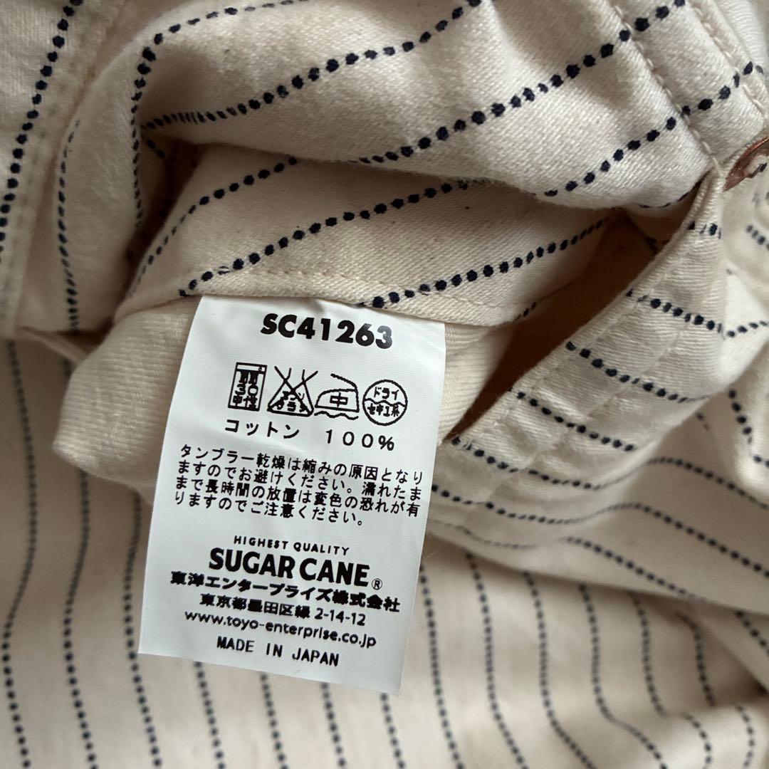 値下げ シュガーケーン ホワイト ウォバッシュ ワークパンツ 32 ペインター