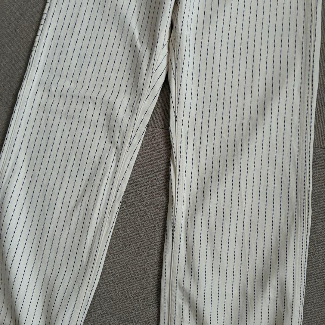 値下げ シュガーケーン ホワイト ウォバッシュ ワークパンツ 32 ペインター