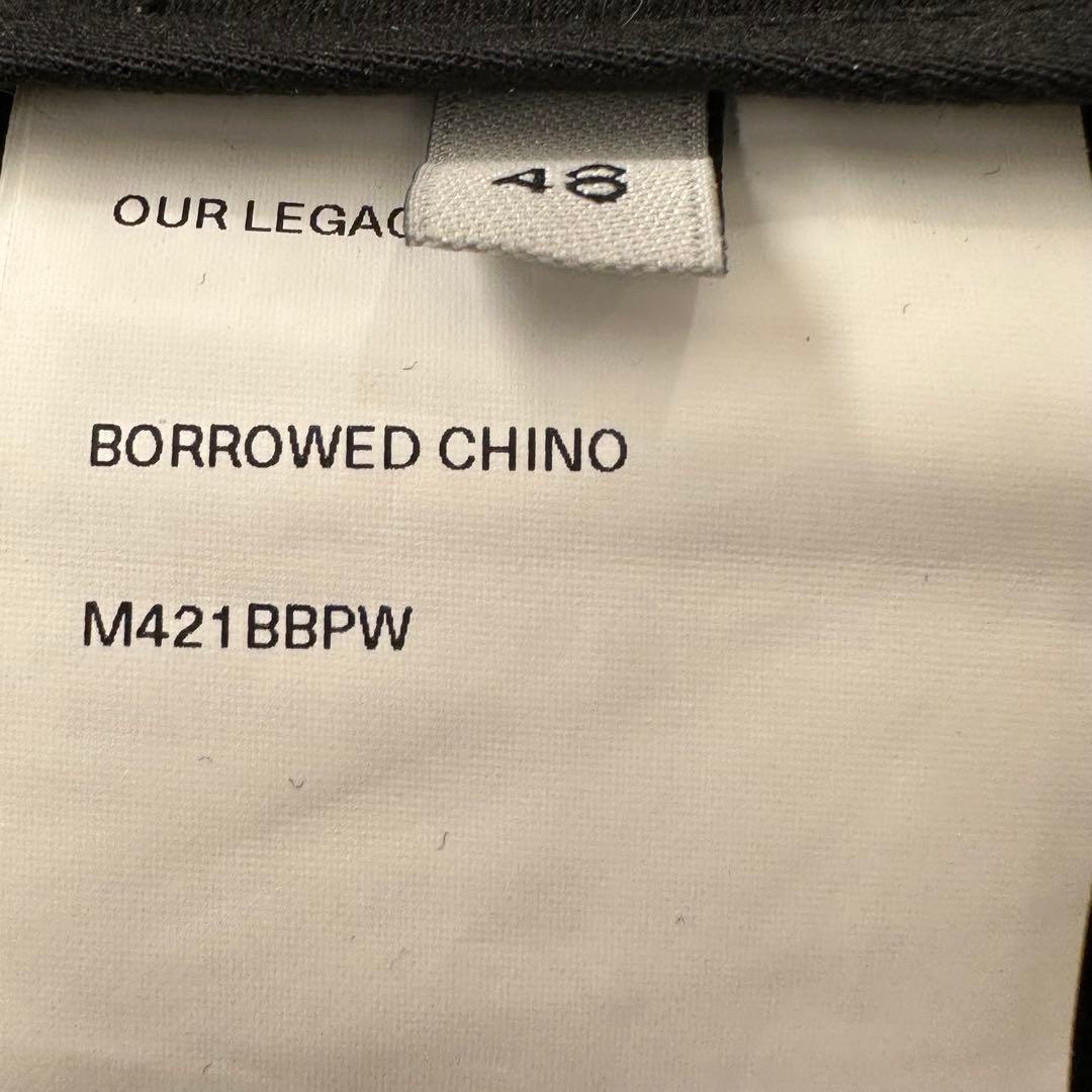 パンツ Our legacy borrowed chino pants