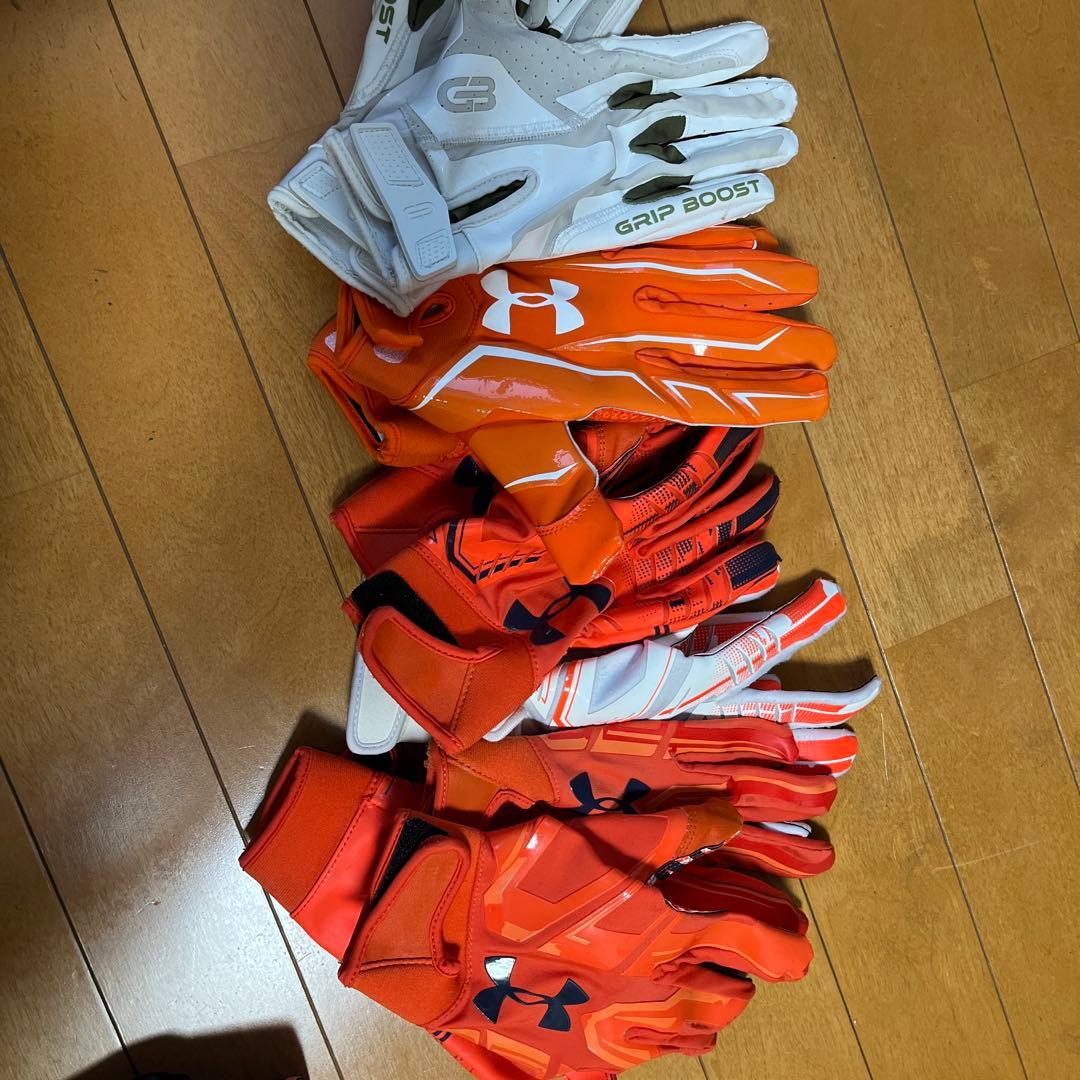 アンダーアーマー アメリカンフットボールグローブ