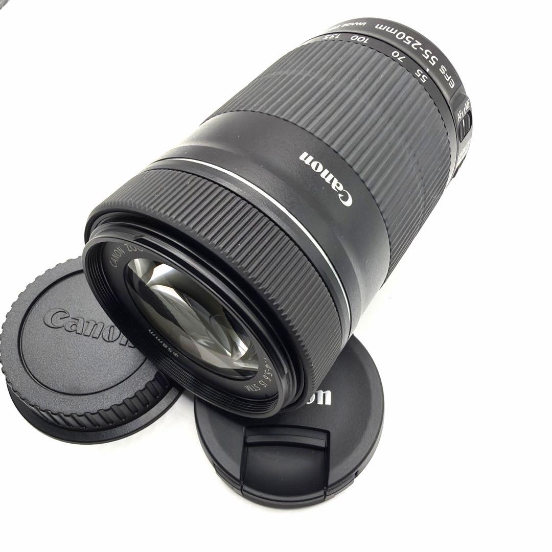 新品未使用品 Canon EF-S55-250mm f4-5.6 IS STM