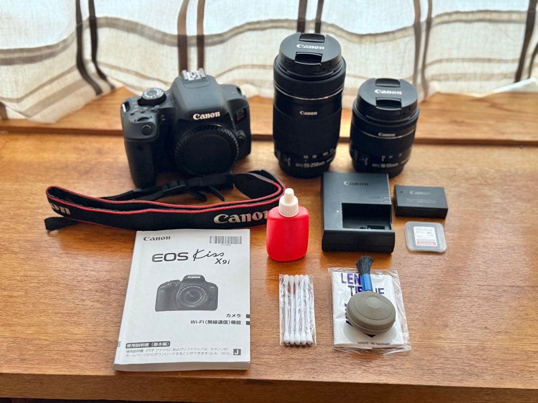 Canon EOS Kiss X9i ダブルズームキット +SDカード付