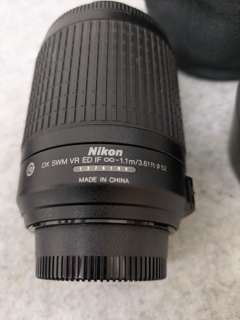美品：Nikon AF-S 55-200mm F4-5.6G EDレンズ