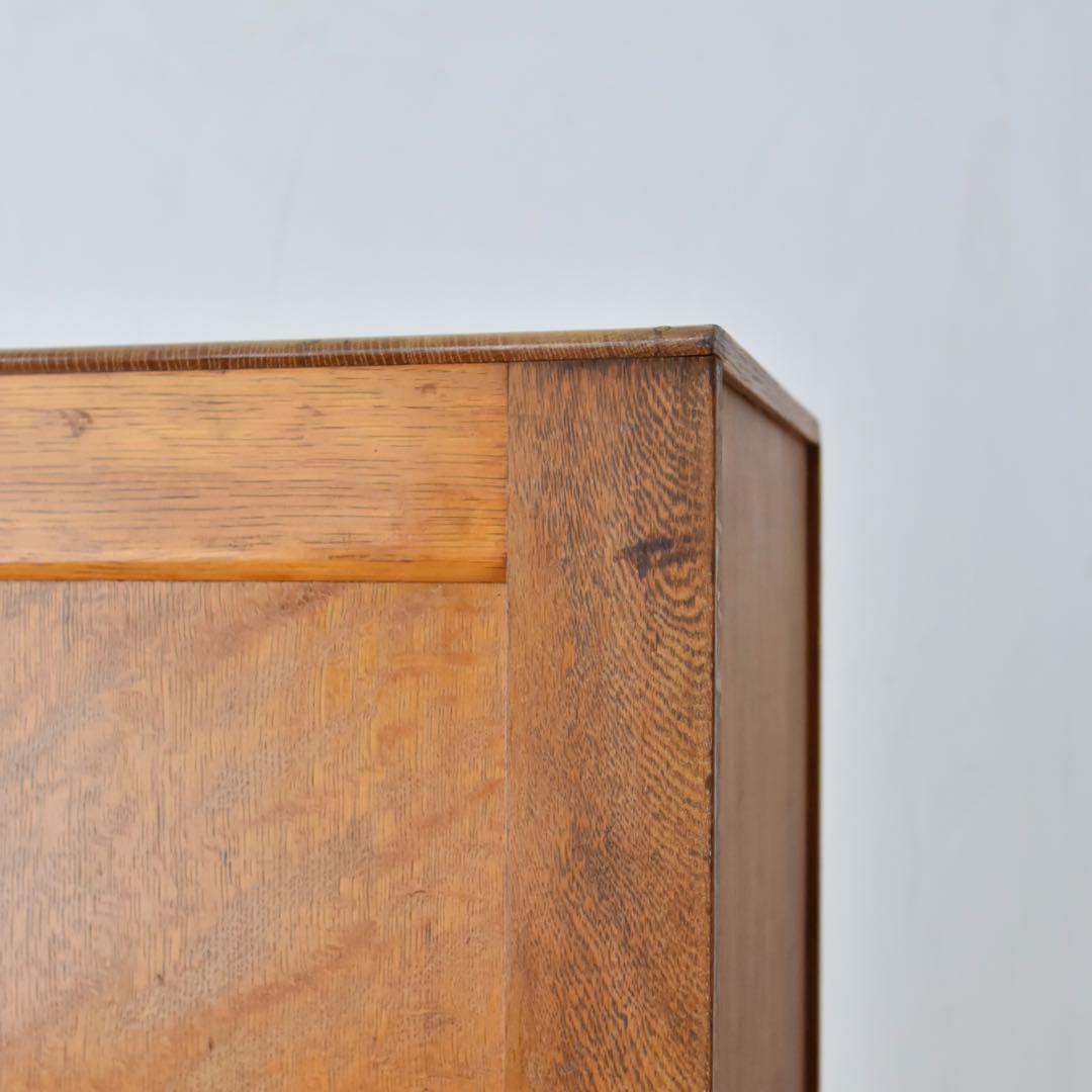 小引き出し　楢　無垢材　Made In Japan