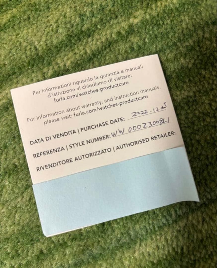 FURLA ソーラー腕時計　blanche.al