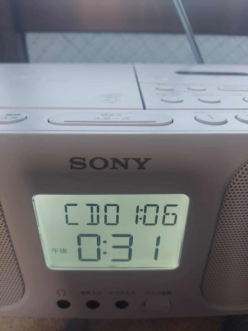 SONY パーソナルオーディオシステム CFD-S401 2018年製