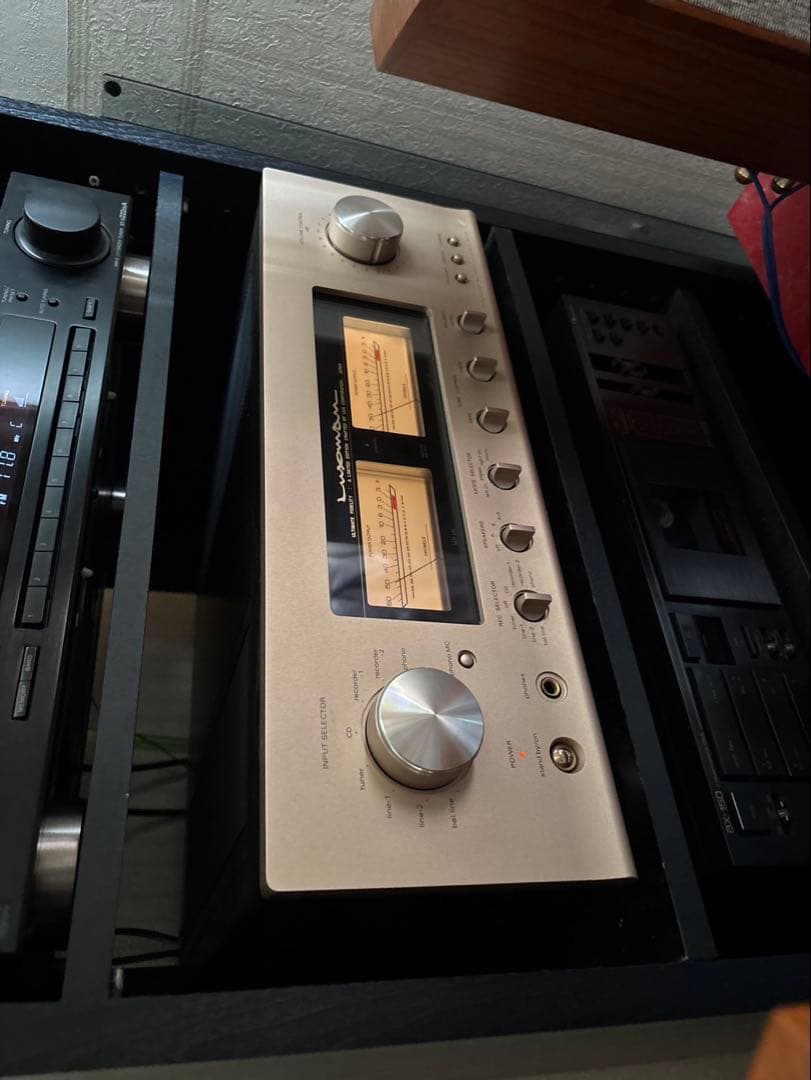 LUXMAN ラックスマ L-505sII プリメインアンプ、リモコン付きです。