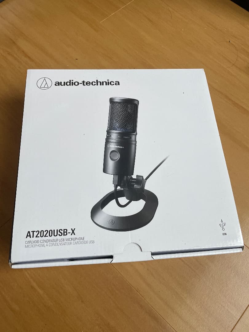 【新品未使用】audio-technica AT2020USB-X
