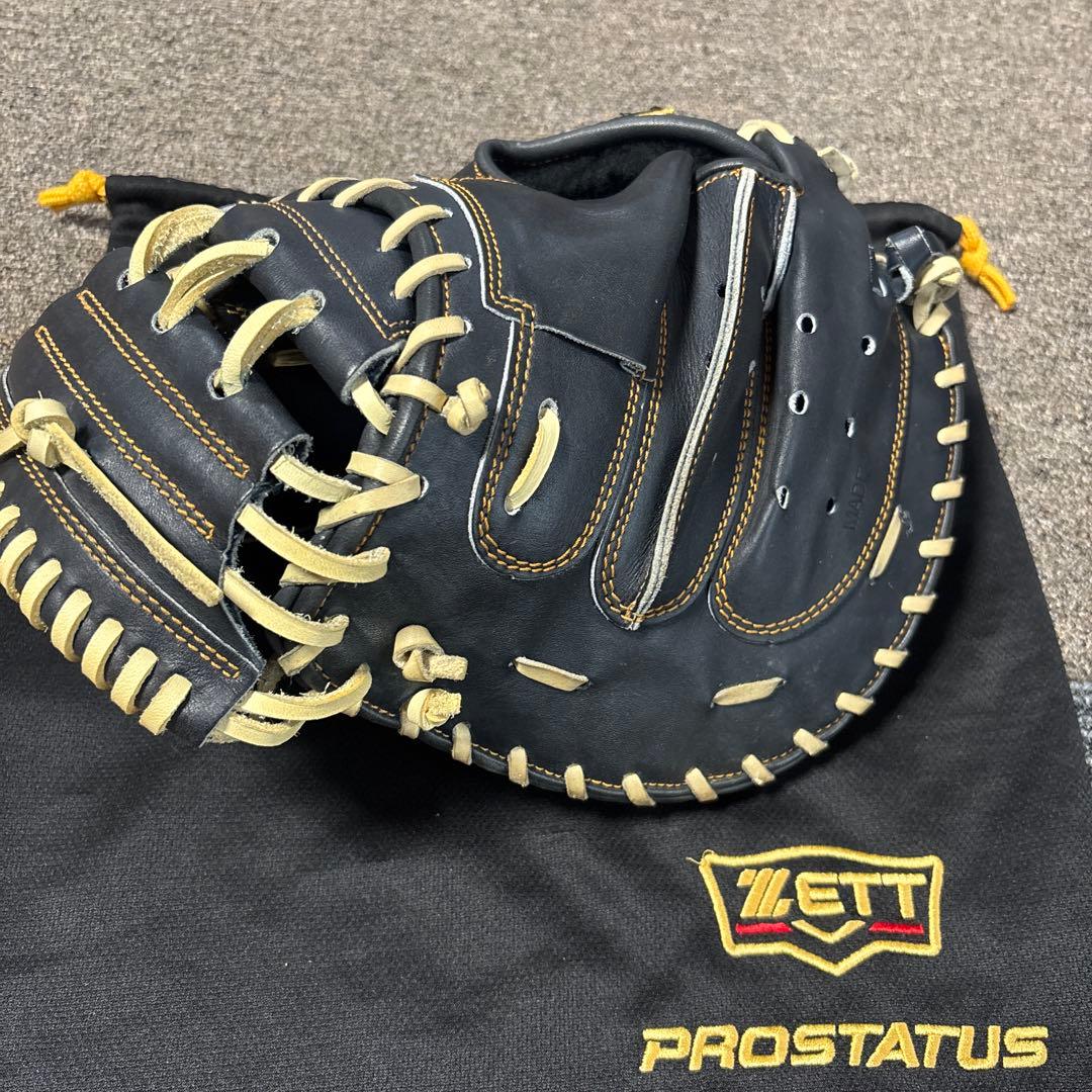 ZETT PROSTATUS 硬式用キャッチャーミット