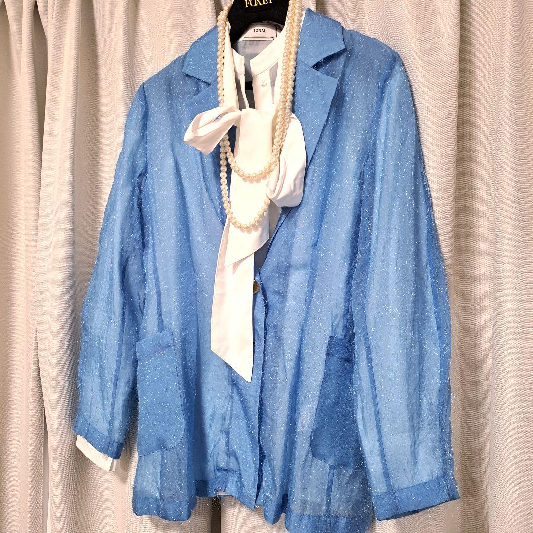 定価5万♪完売ミューラルFluffy jacquard テーラードジャケット