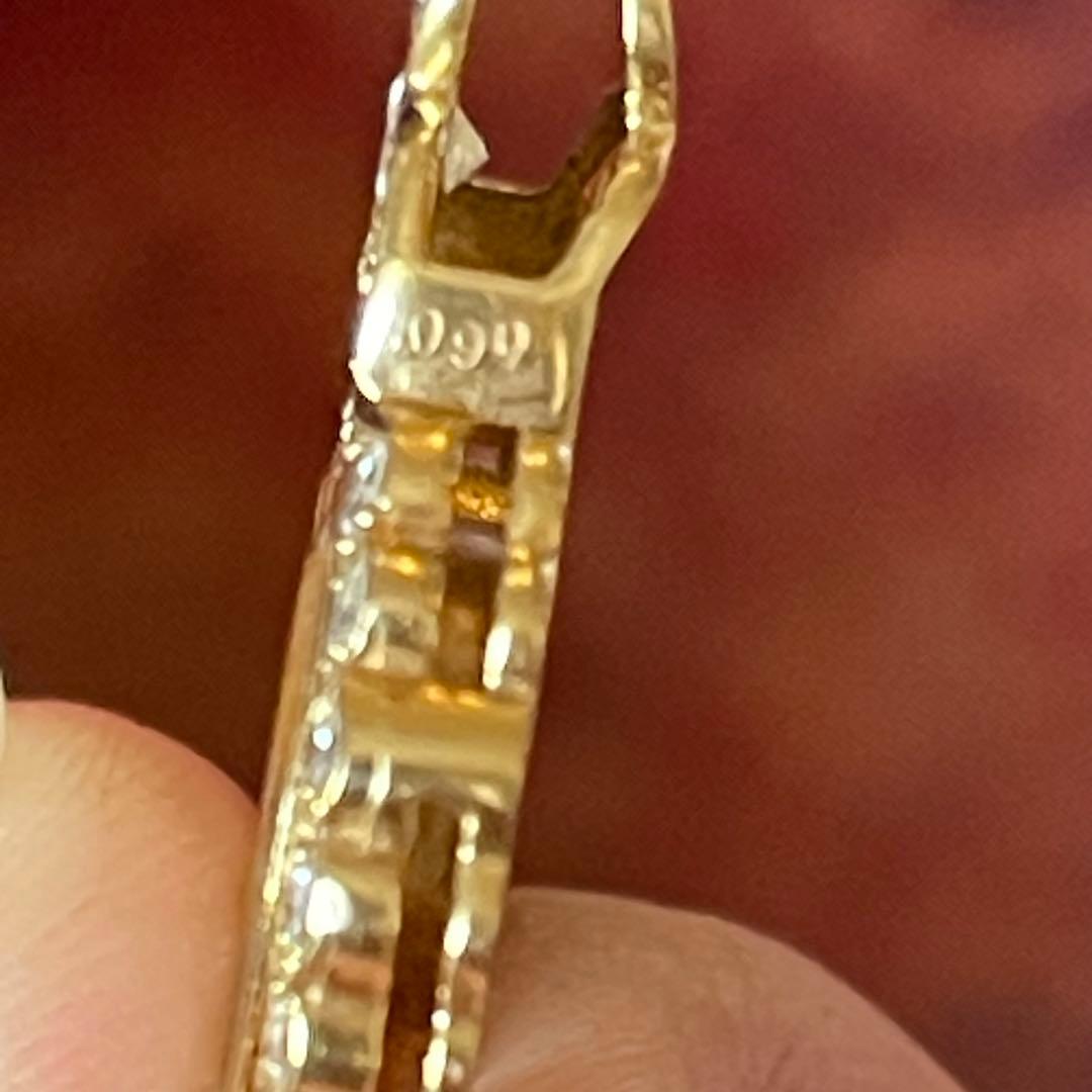 【AB SHOP】ショパール ハッピーダイヤ ムービング風 ハートK18