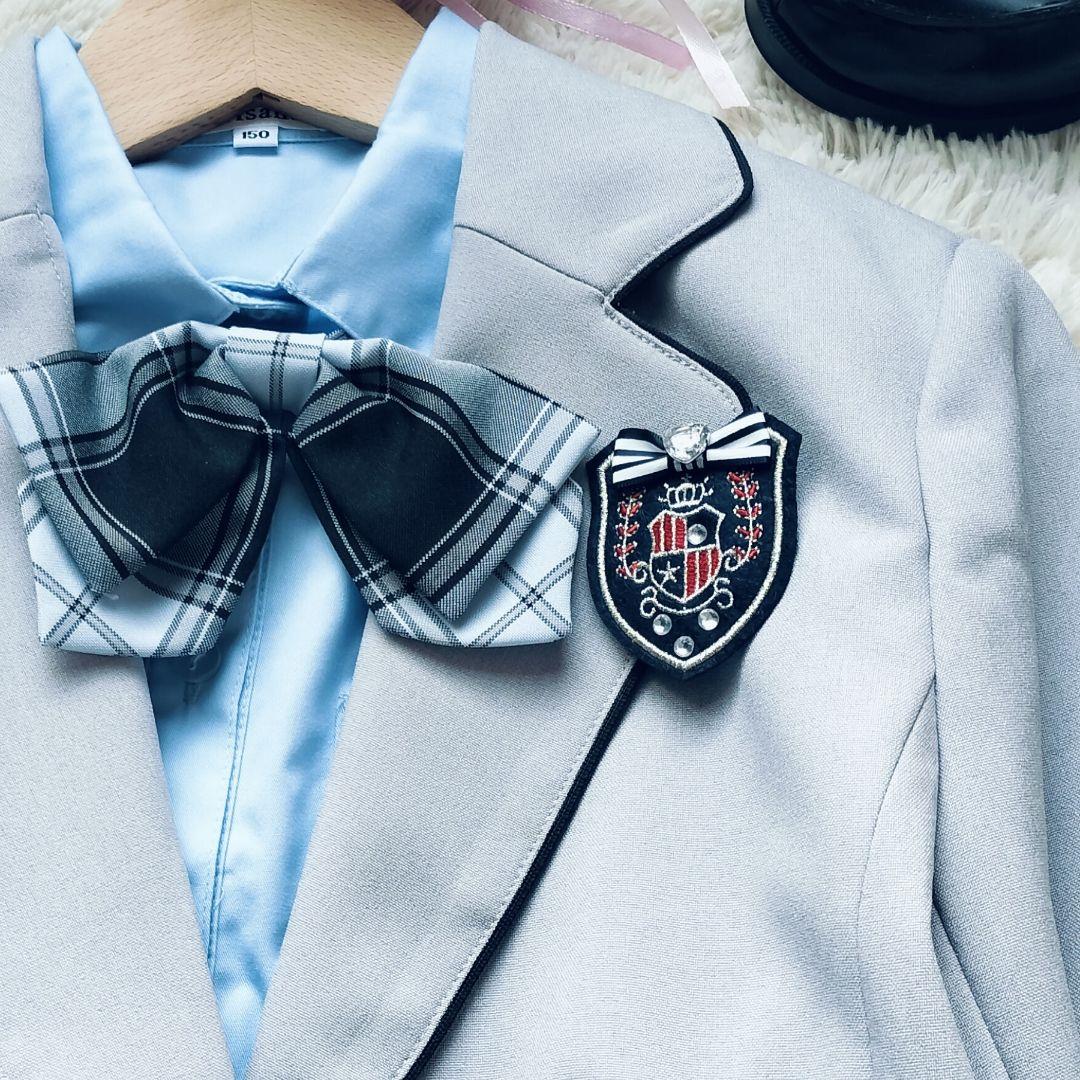 【新品未使用】女の子卒服 フォーマル 5点 150 卒業式 アリサナ入