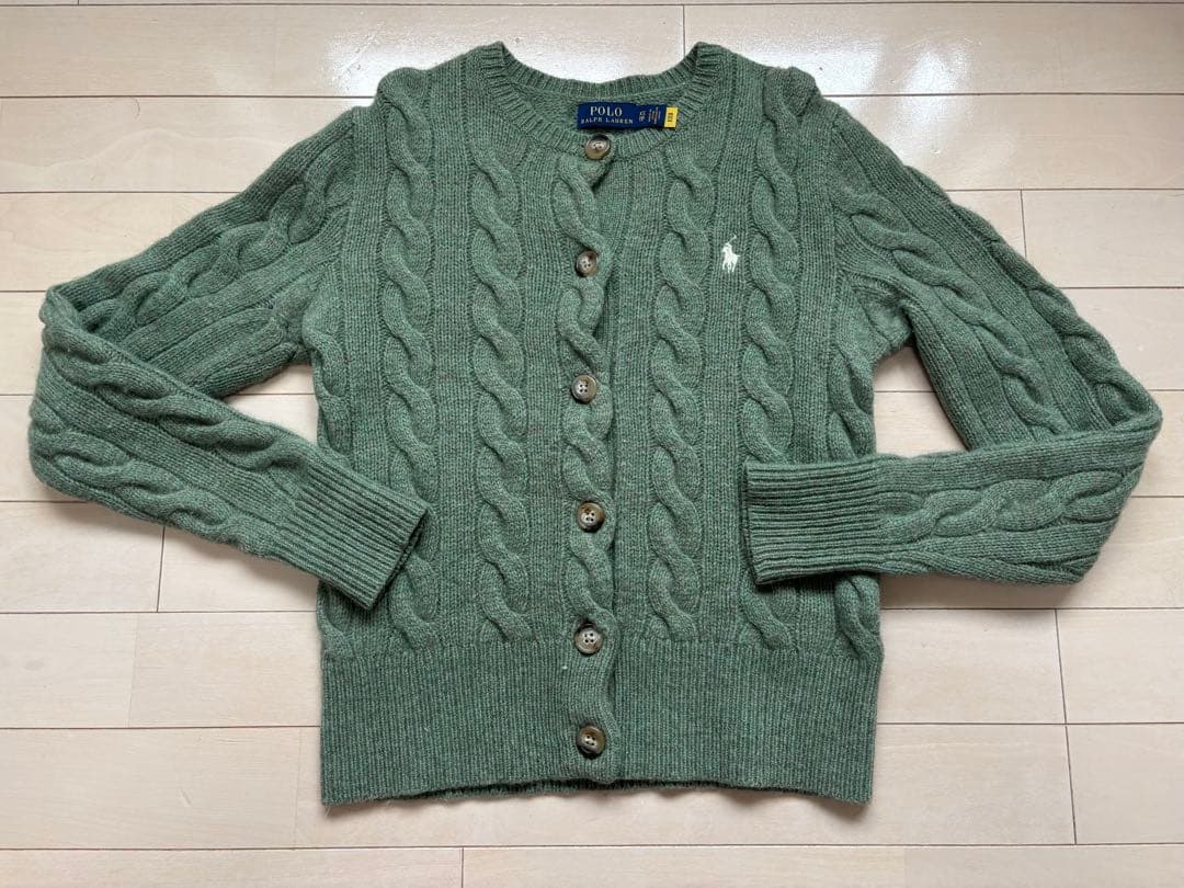 ⭐︎ron⭐︎POLO RALPH LAUREN ケーブルニット カーディガン