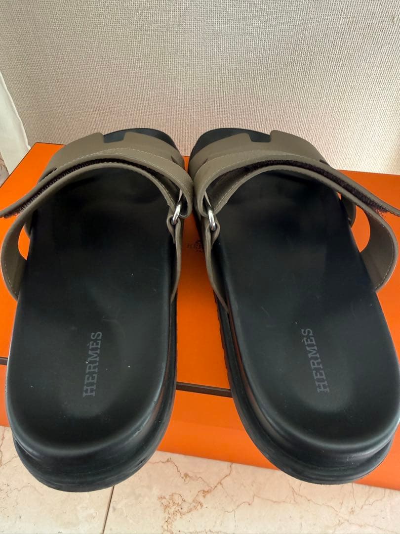 エルメスHERMES シプレ サンダル 41.5 (26.5cm)