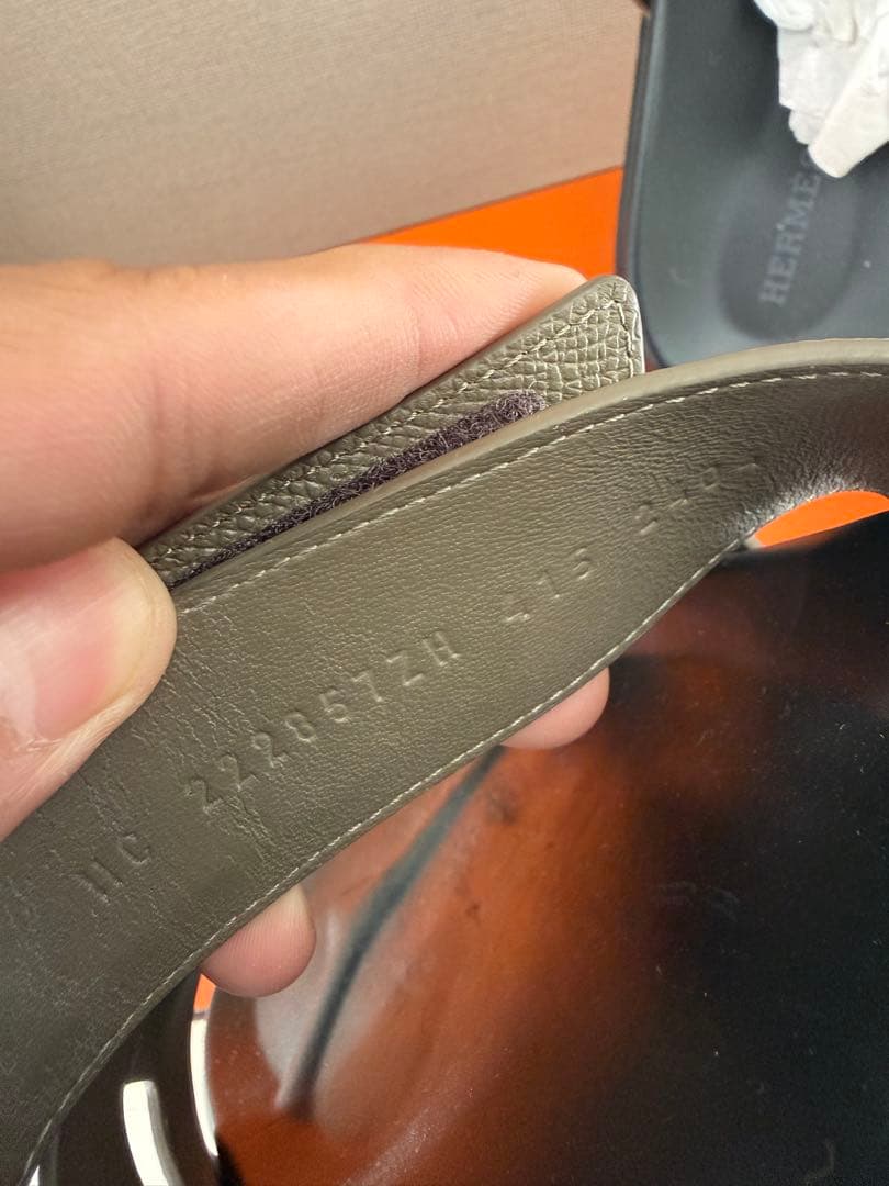 エルメスHERMES シプレ サンダル 41.5 (26.5cm)